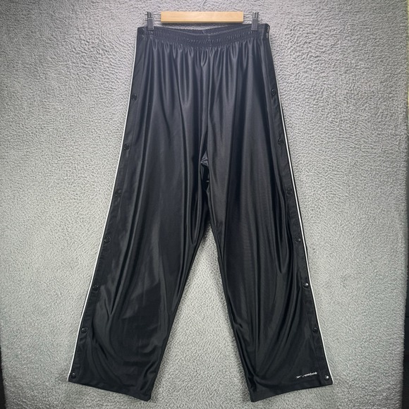 Reebok Other - Vintage Reebok Breakaway Pants Mens XL Baggy Y2K Snap Button Dazzle 90s 34x32